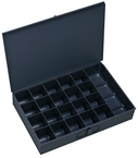 18 x 12 x 3'' - 21 Compartment Steel Boxes - Apex Tool & Supply