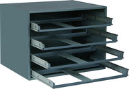 20 x 15-3/4 x 15'' - Steel Rack for Steel Compartment Boxes - Apex Tool & Supply