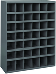 42 x 12 x 33-3/4'' (42 Compartments) - Steel Compartment Bin Cabinet - Apex Tool & Supply