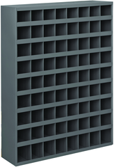 42 x 12 x 33-3/4'' (72 Compartments) - Steel Compartment Bin Cabinet - Apex Tool & Supply