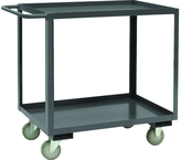 Stock Cart - 36"W X 24"D X 35"H - Gray - Apex Tool & Supply