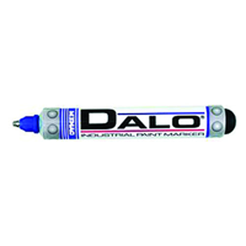Dalo Medium Marker - Stainless Steel Ball Tip - Blue - Apex Tool & Supply