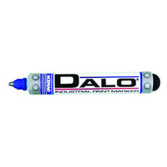 Dalo Medium Marker - Stainless Steel Ball Tip - Blue - Apex Tool & Supply