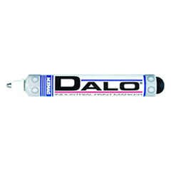Dalo Medium Marker - Stainless Steel Ball Tip - White - Apex Tool & Supply