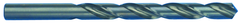 14.00mm; Jobber Length DIN 338; High Speed Steel; Black Oxide; Made In U.S.A. - Apex Tool & Supply