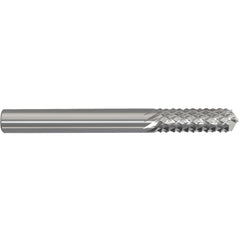 ‎1/16 × 3/16 × 1/8 × 1-1/2 Solid Carbide Router - Drill Point Style - Apex Tool & Supply