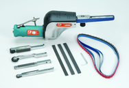 #14010 - 1/2 x 24'' Belt Size - Dynafile Air Abrasive Belt Machine Kit - Apex Tool & Supply