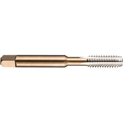 ‎1/4-28 Dormer HSS Bright UNF Hand Tap Straight Flute ANSI E-code # E0711/4NO3 - Apex Tool & Supply
