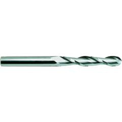 3/8X3 2FL LONG SE BALL CBD TIN- EM - Apex Tool & Supply