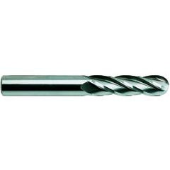 1/4X3 4FL LONG SE BALL CBD TICN- EM - Apex Tool & Supply