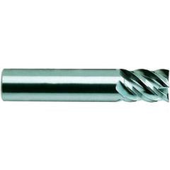 1/2-1/2-5/8-2-1/2 5Fl Stub SE H-45 CBD TiAlN-Futura Coated End Mill - Apex Tool & Supply