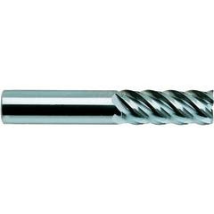 1/2-1/2-1-1/4-3 R.030 5Fl Reg SE H-45 R.030 CBD TiAlN-Futura Coated End Mill - Apex Tool & Supply