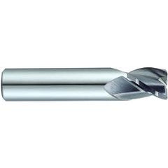 1/4 x 1/4 x 3/8 x 2 3Fl Stub H-35 Carbide For Stainless Steel End Mill - Apex Tool & Supply