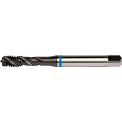 M4x0.70 HSS-E PM 3 Flute 6H 40 Degree Blue Shark Machine Tap Spiral Flute-Super-B E-code # E628M4 - Exact Industrial Supply
