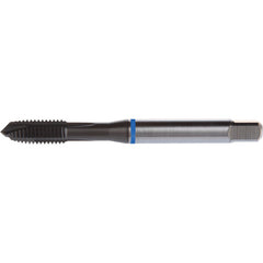 M10x1.5 3 Flute 6H HSS-E PM DIN ANSI Machine Tap - Blue Shark for Stainless Steel - Plug Style E-code # E629M10 - Exact Industrial Supply