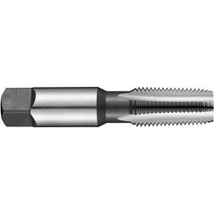 ‎1/4-18 NPT HSS Machine Tap-Straight Flute-Bright E-code # E7101/4 - Exact Industrial Supply