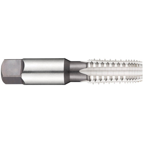 ‎1/8-27 NPT HSS Machine Tap - Interrupted Threads Straight Flute-Bright ANSI B94.9 E-code # E7111/8 - Exact Industrial Supply
