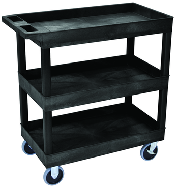 Utility Cart Tub Shelf - 32-1/4 x 18 x 37-1/4" - Apex Tool & Supply