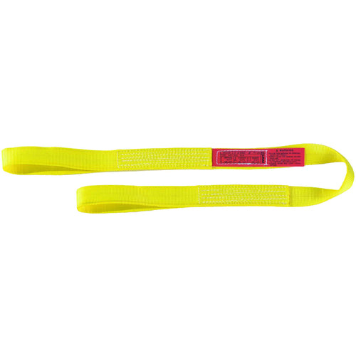 EE1601NFX8 1″ × 8' Eye and Eye 1-Ply Web Nylon Sling - Apex Tool & Supply