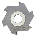 5" x 3/16" x 1" - CBD Tip Slitting Saw - Apex Tool & Supply