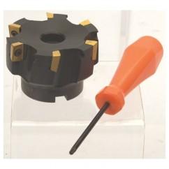 2" Dia. 90 Degree Face Mill - Uses ADKT 1505 Inserts - Apex Tool & Supply