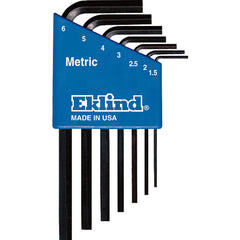 7PC SHORT ARM MM HEX KEY SET - Apex Tool & Supply