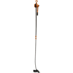 Economy Lever Hoist 1.5K Capacity 20 Ft - Exact Industrial Supply