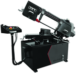 8 x 13" Mitering Bandsaw 45° Right Head Movement; Variable 80-310 Blade Speeds (SFPM) 30" Bed Height; 1-1/2HP; 115/230V; 1PH CSA/UL Certified Motor Prewired 115V - Apex Tool & Supply