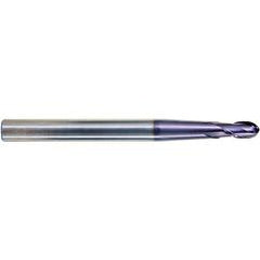 5.0 X 8 X 10 X 110 R2.5 2Fl H-30 Taper Neck Ball X-Power Metric - Apex Tool & Supply