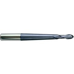 1/4-1/2-3/4-7-3/4 2Fl H - 30 Pencil Neck Ball X-Power End Mill - Apex Tool & Supply