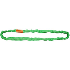 EN60X2 Green Endless 2' Roundsling Polyester Sling - Apex Tool & Supply