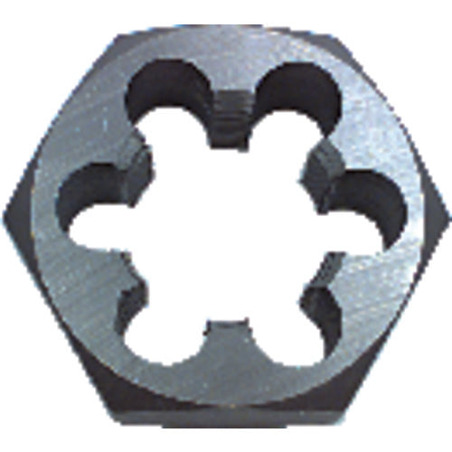 ‎1/2-14 NPT / Carbon Steel NPT Thread Hexagon Die - Apex Tool & Supply