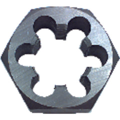 ‎9/16-12 NC / Carbon Steel Std Thread Hexagon Die - Apex Tool & Supply