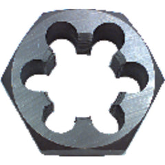 ‎1/2-13 NC / HSS Standard Thread Hexagon Die - Apex Tool & Supply