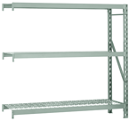 72 x 24 x 72" - Shelving Add-On Unit (Silver) - Apex Tool & Supply