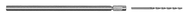 #57 Size - 1/8" Shank - 4" OAL - Drill Extention - Apex Tool & Supply