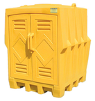 4 DRUM ALL POLY OUTDOOR STORAGE BUIL - Apex Tool & Supply