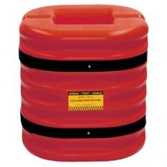 10" COLUMN PROTECTOR RED 24" HIGH - Apex Tool & Supply