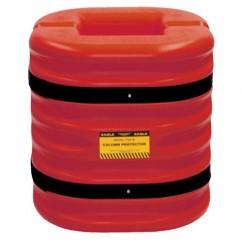 12" COLUMN PROTECTOR RED 24" HIGH - Apex Tool & Supply