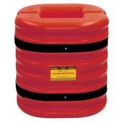 12" COLUMN PROTECTOR RED 24" HIGH - Apex Tool & Supply