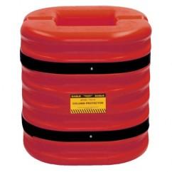 6" COLUMN PROTECTOR RED 24" HIGH - Apex Tool & Supply