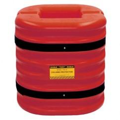 8" COLUMN PROTECTOR RED 24" HIGH - Apex Tool & Supply