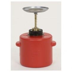 2 QT POLY SAFETY PLUNGER CAN - Apex Tool & Supply