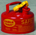 #UI10S; 1 Gallon Capacity - Type I Safety Can - Apex Tool & Supply