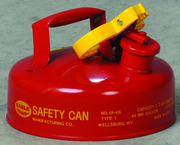 #UI4S; 2 Quart Capacity - Type I Safety Can - Apex Tool & Supply