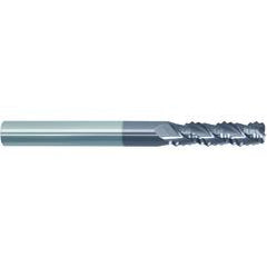 3/16 x 2 OAL 3FL SC 5/8 LOC ALTiN Roughing End Mill - Apex Tool & Supply
