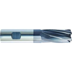 1 x 7 OAL 5FL SC 4-1/8 LOC ALTiN Roughing End Mill - Apex Tool & Supply