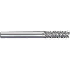 ‎1/8 × 1/2 × 1/8 × 1-1/2 Solid Carbide Router - End Mill Style - Apex Tool & Supply