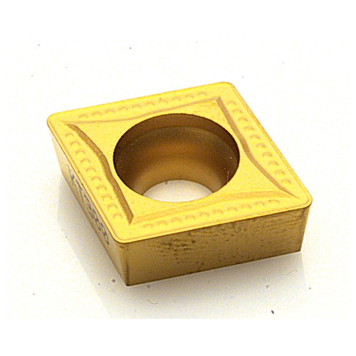 CCMT 21.51 F41 PT1115, 0.016'Ä≥ Corner Radius, 0.094'Ä≥ Thick, 1/4'Ä≥ Inscribed Circle, TiN|TiCN|Al2O3|TiN, Diamond, Turning Indexable Insert - Apex Tool & Supply