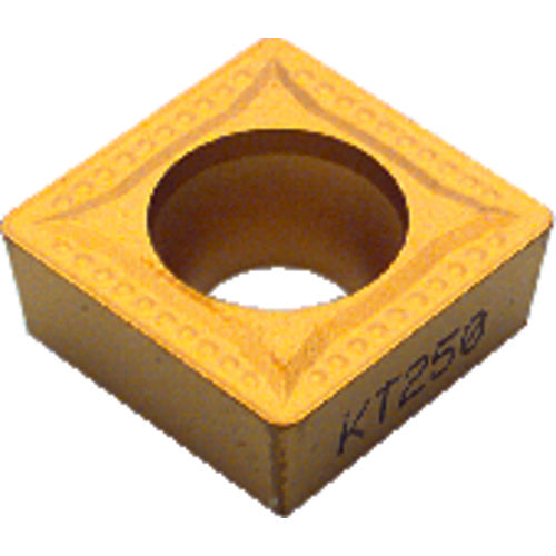 SCMT 32.52 M51 PT1115, 0.032'Ä≥ Corner Radius, 0.156'Ä≥ Thick, 3/8'Ä≥ Inscribed Circle, TiN|TiCN|Al2O3|TiN, Square, Turning Indexable Insert - Apex Tool & Supply
